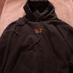 brandy melville butterfly hoodie